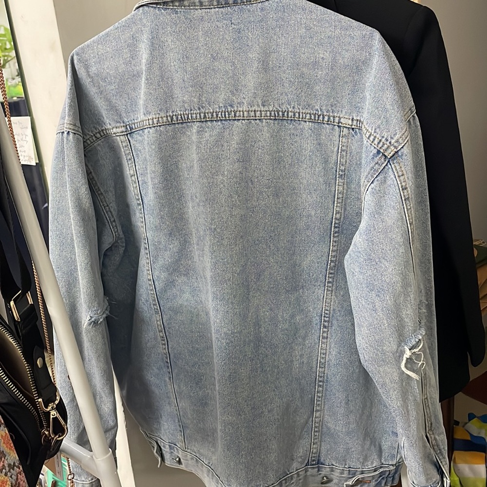 TRF denim oversize jacket - Picture 8 of 8